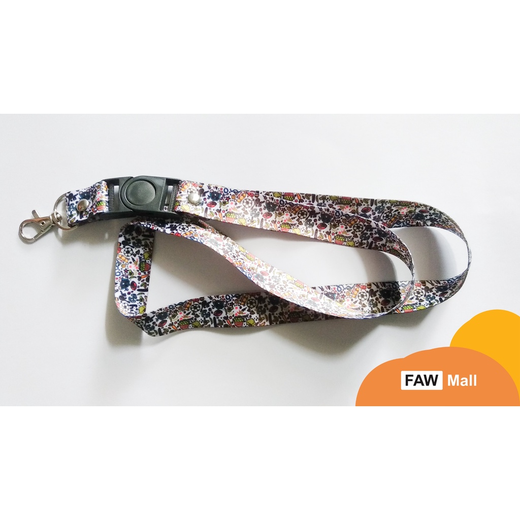 

Landyard Healty Food Vector