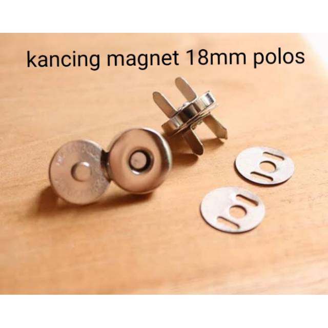 Kancing magnet size 18mm polos