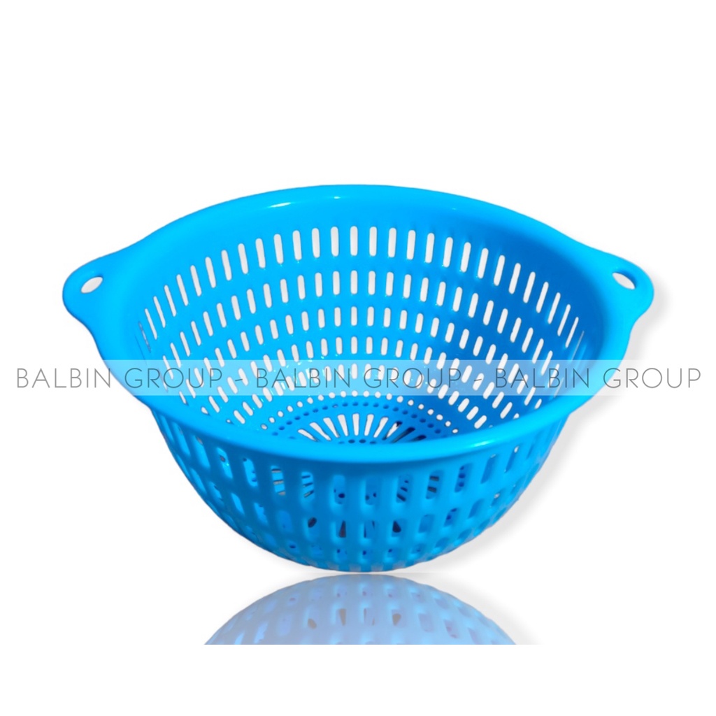 bakul / wakul plastik diameter 17 cm BPA free model bulat  - wakul serba guna - bakul plastic multi warna