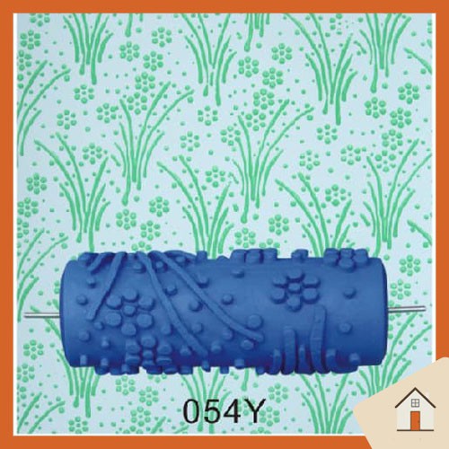 Seri 054y Painting Roll Wallpaper Alat Cat Dinding Paint Roller Motif