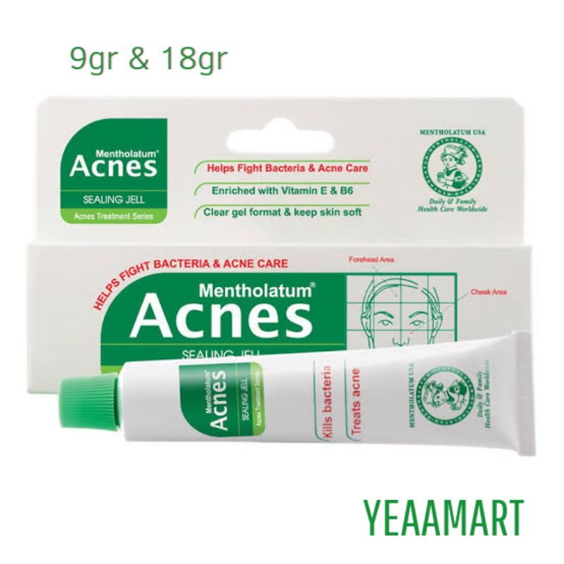 Acnes Sealing Jell | Ge Gell (Penghilang Jerawat) 9g &amp; 18g