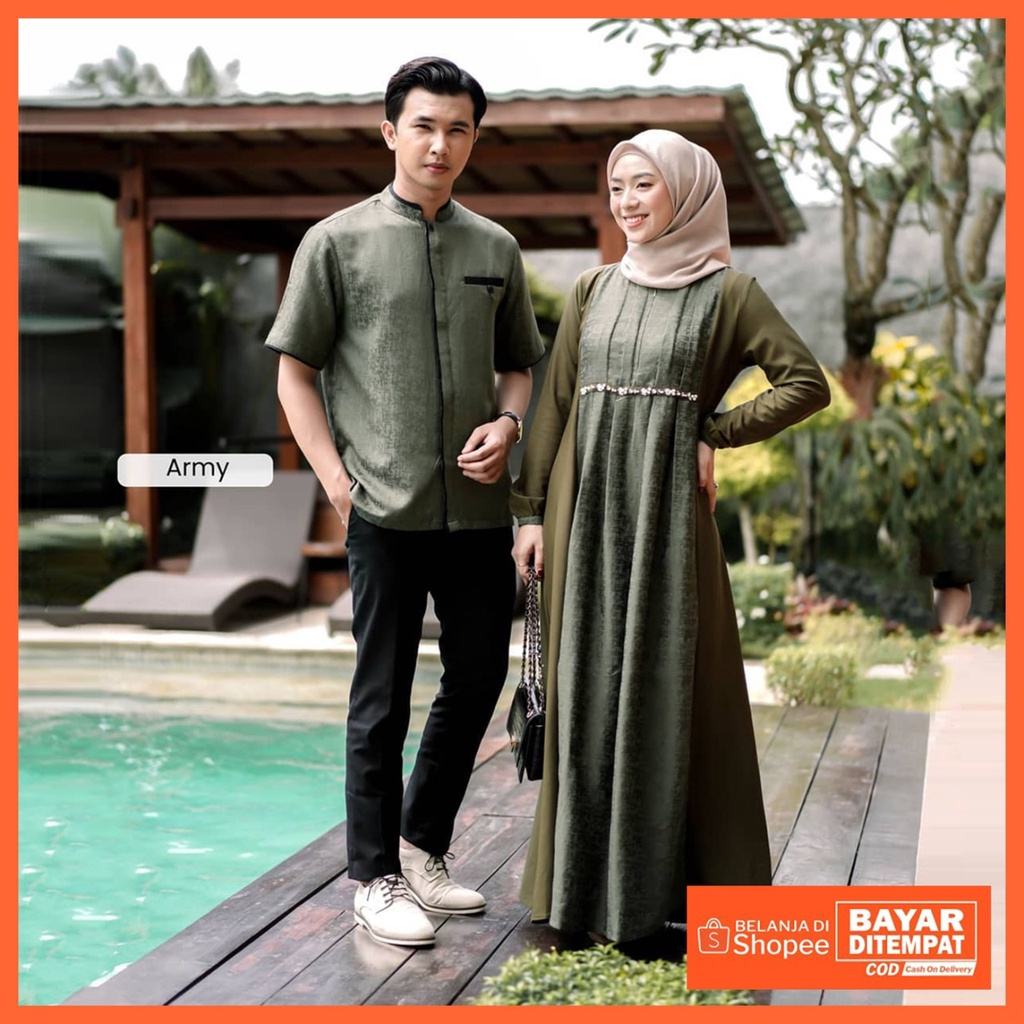 [NEW ARRIVAL] SARIMBIT BATIK COUPLE GAMIS ZIYA - GAMIS BUSUI - GAMIS COUPLE SPESIAL BAJU LEBARAN - SET BAJU COUPLE MUSLIM TERBARU - COUPLE GAMIS SYAR'I - COUPLE GAMIS KOMBI PAYET MUTIARA - BAJU COUPLE PASANGAN