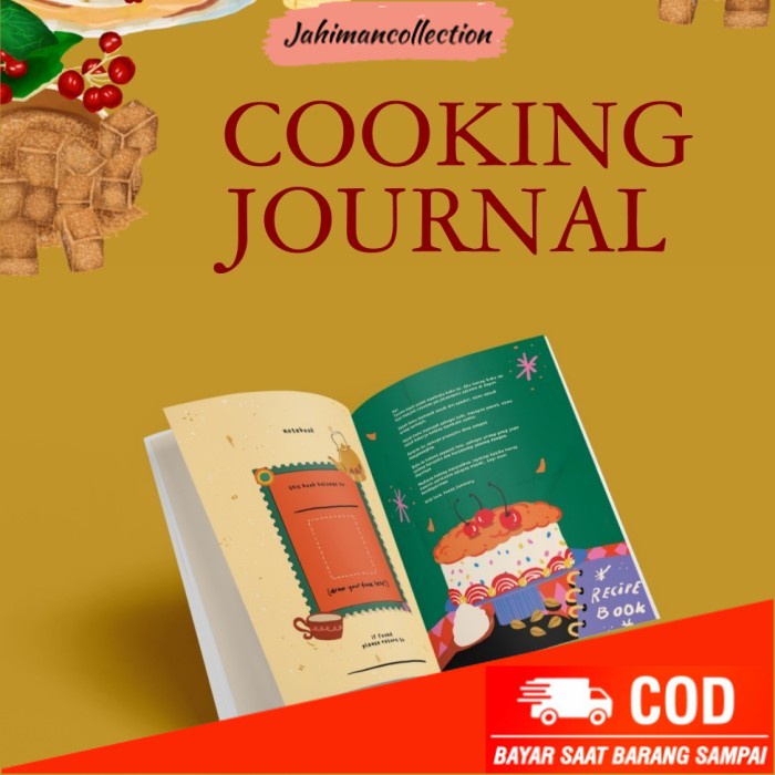 

✨ BISA COD ✨ Cooking Journal | Recipe Journal | Jurnal | Buku Resep Sweet Summary - 01
