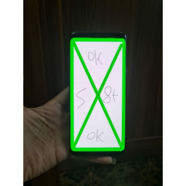 LCD Samsung s8 plus Original Sein Copotan Minus