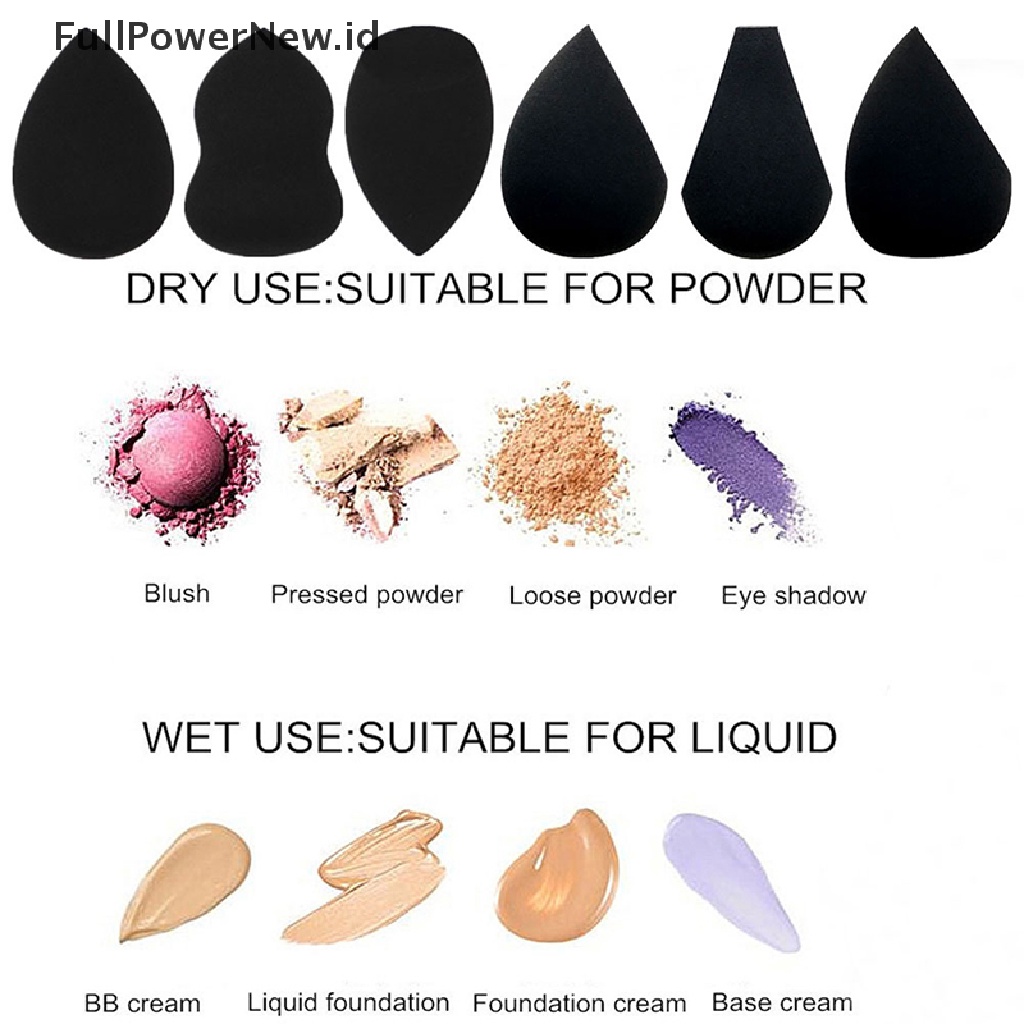 (Full) Spons Beauty Blender Untuk Foundation / Concealer