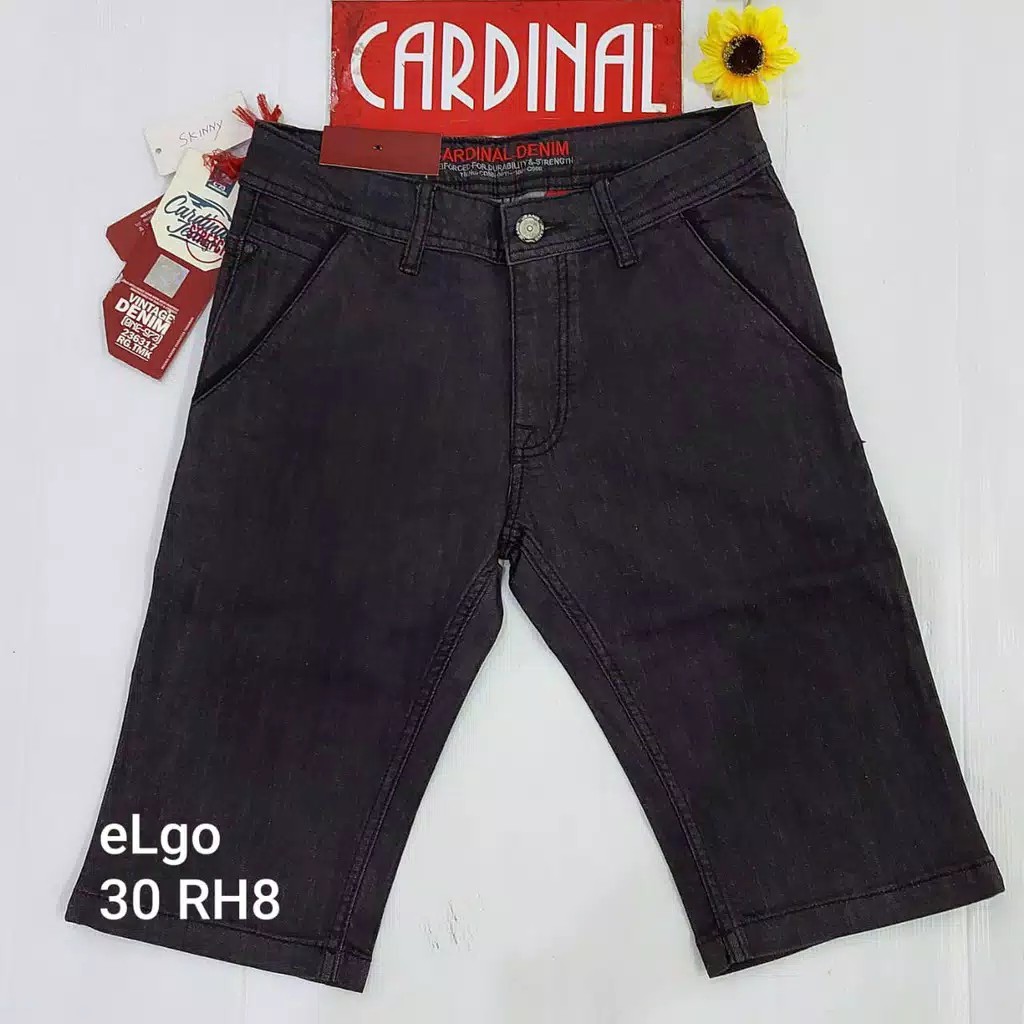 BB 30-RH CARDINAL JEANS CASUAL Celana ( REGULER FIT ) Pria Celana Pendek Original