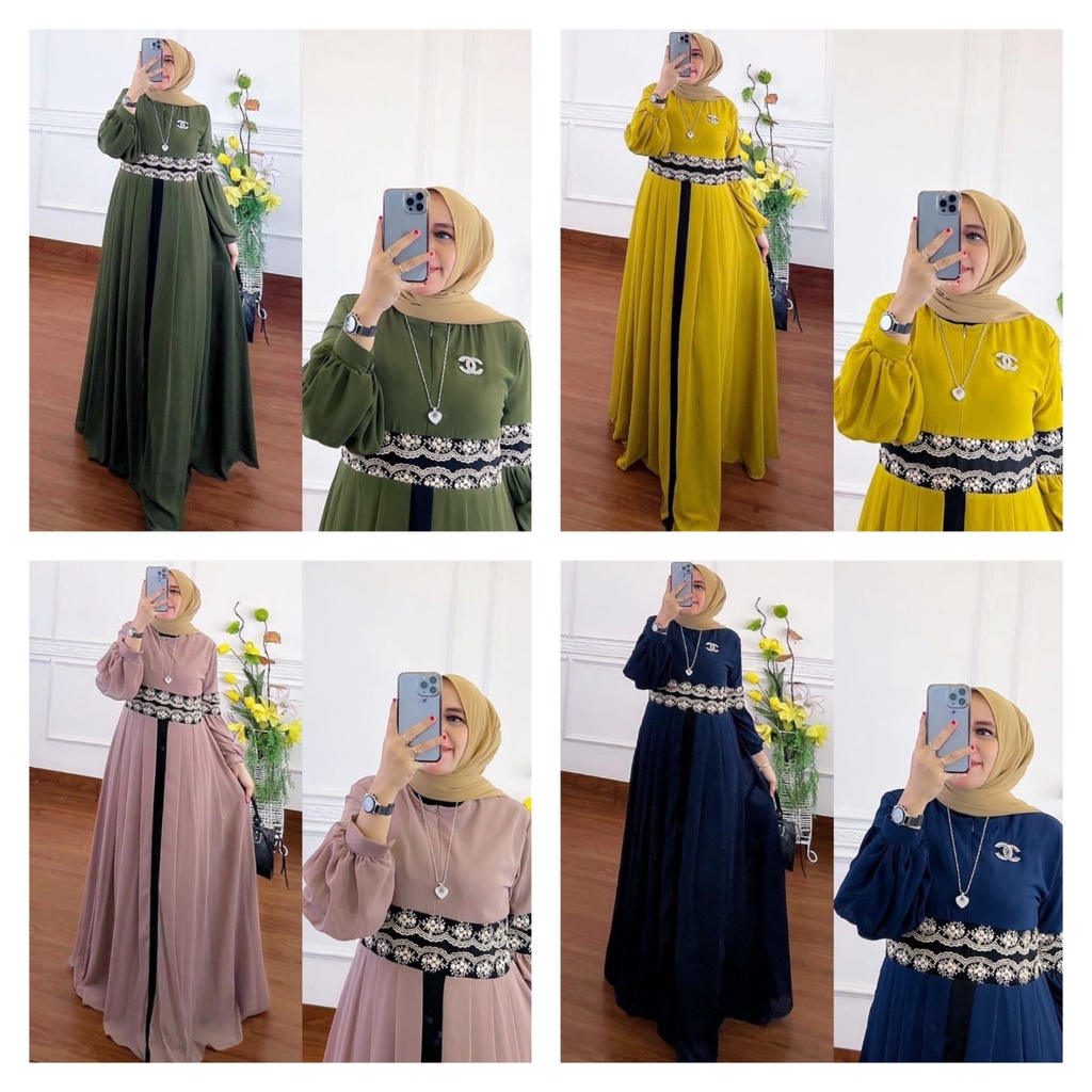 Safia Gamis Ceruty / Gamis Ceruty Babydoll / Gamis Ceruty Polos / Gamis Ceruty Jumbo / Dress Muslimah Ceruty / Dress Muslimah Ceruty Babydoll Terbaru 2022 / Gamis Lebaran 2023 / Gamis muslimah Kekinian / Gamis Lebaran Terbaru / Dress Wanita Terbaru