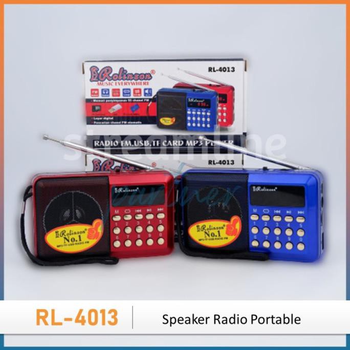 Koko1_Shopp | Speaker Radio Portable / Radio Mini Senter / Speaker Portable / Radio - Merah