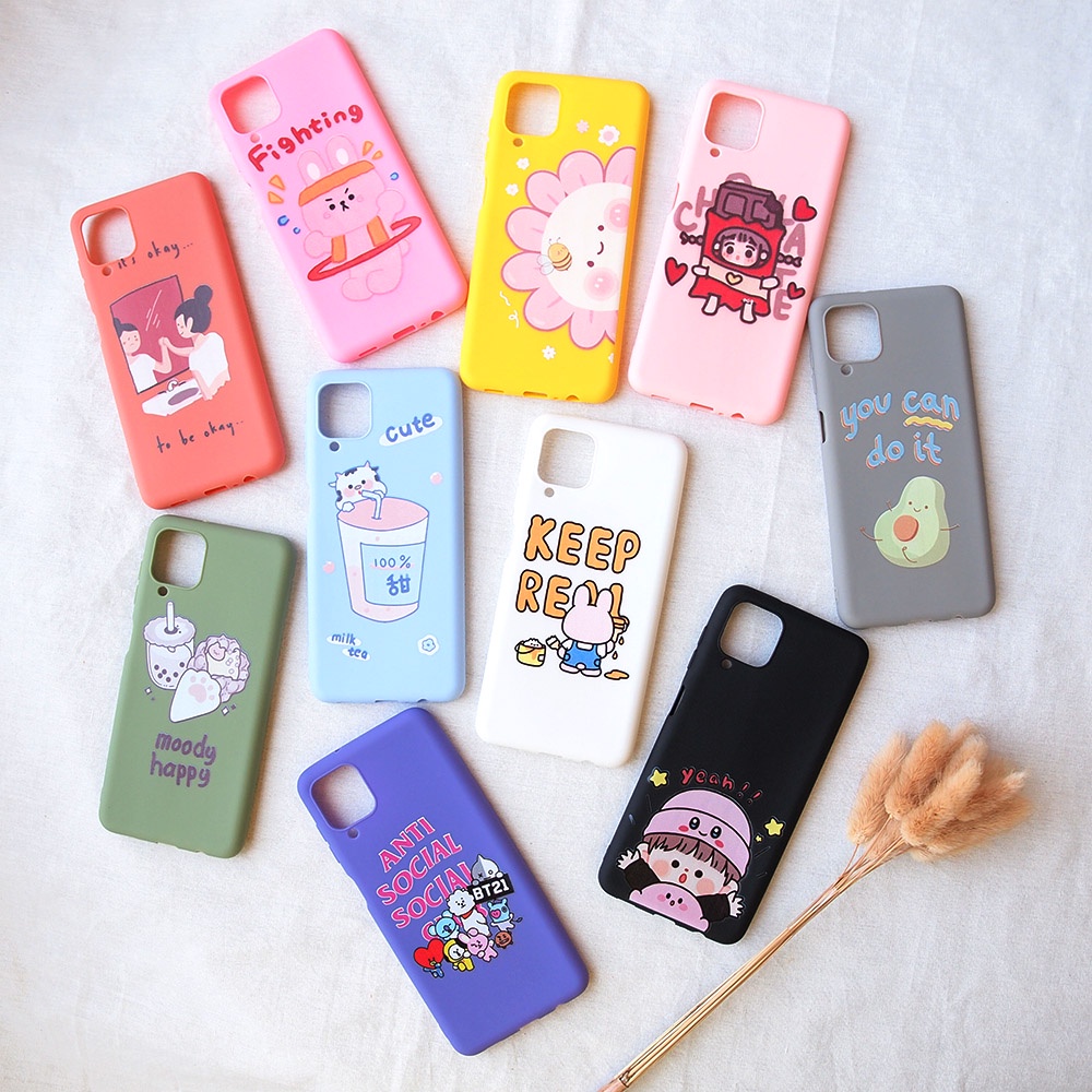 CASE KARAKTER SAMSUNG A32 A01 CORE A02S A12 A21S A51 A52 A72 J2 PRIME CASE GAMBAR KARTUN SC GAMBAR