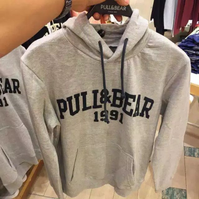 hoodie pull and bear shopee