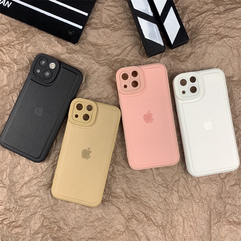 Casing Case Pelindung Cover Belakang Bahan Silikon Untuk Iphone 13 12 11 Pro X Xs Max Xr