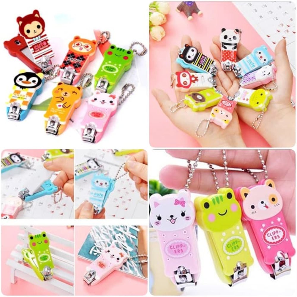 GUNTING KUKU KARAKTER Gunting Kuku Karakter Anak Nail Clipper Mini Hadiah Souvenir Lucu