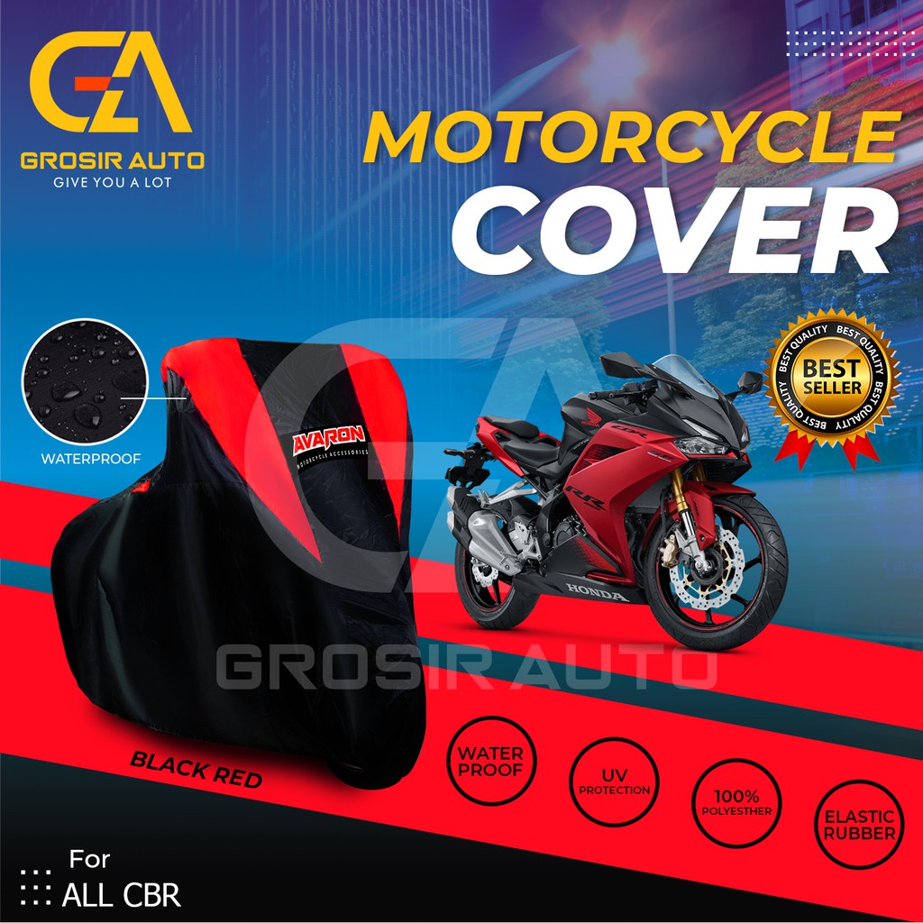 Sarung Motor AVARON  CBR/ Penutup Pelindung Body Cover Motor Warna Anti Air Merk Avaron