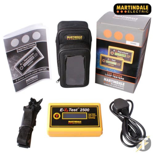 Martindale EZ2500 E-Ze Test Non-Trip Earth Loop Impedance Tester Berkualitas Original