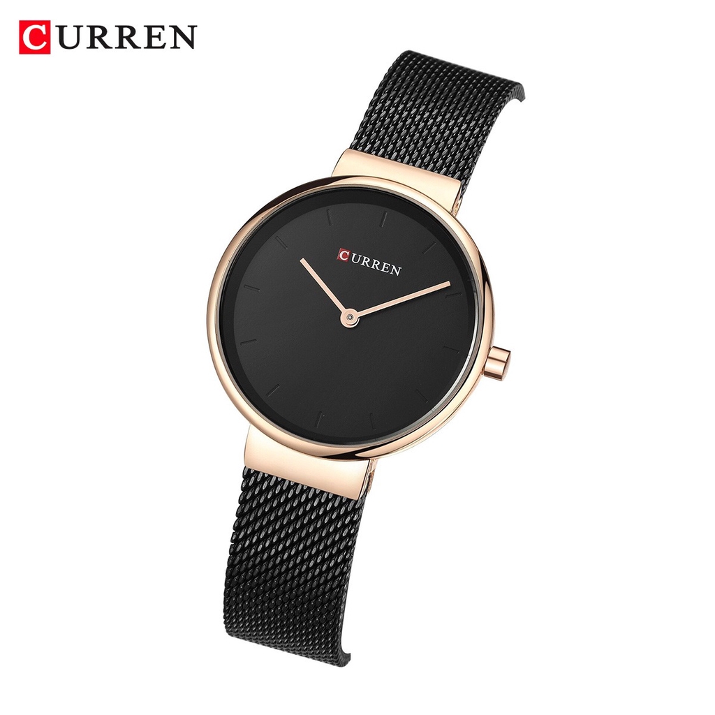 CURREN 9016 Jam Tangan Wanita Analog Rantai Pasir WK-SBY