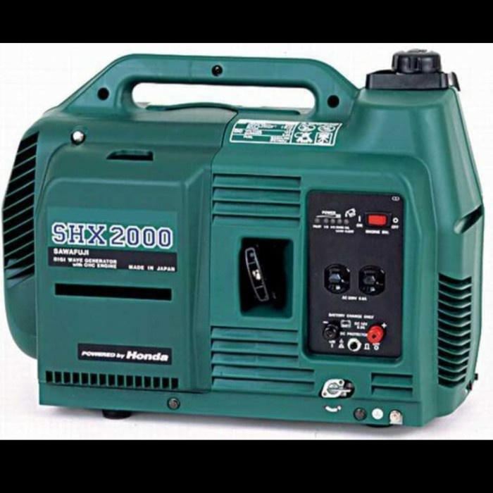 Genset / Generator Set Portable ELEMAX SHX 2000 (1900 watt) HONDA