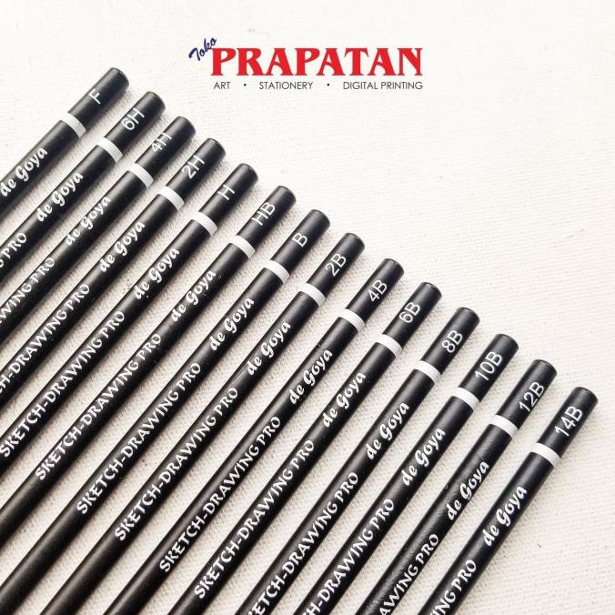 

PROMO De Goya Drawing Pencil / Sketch Drawing Pro 6H-14B