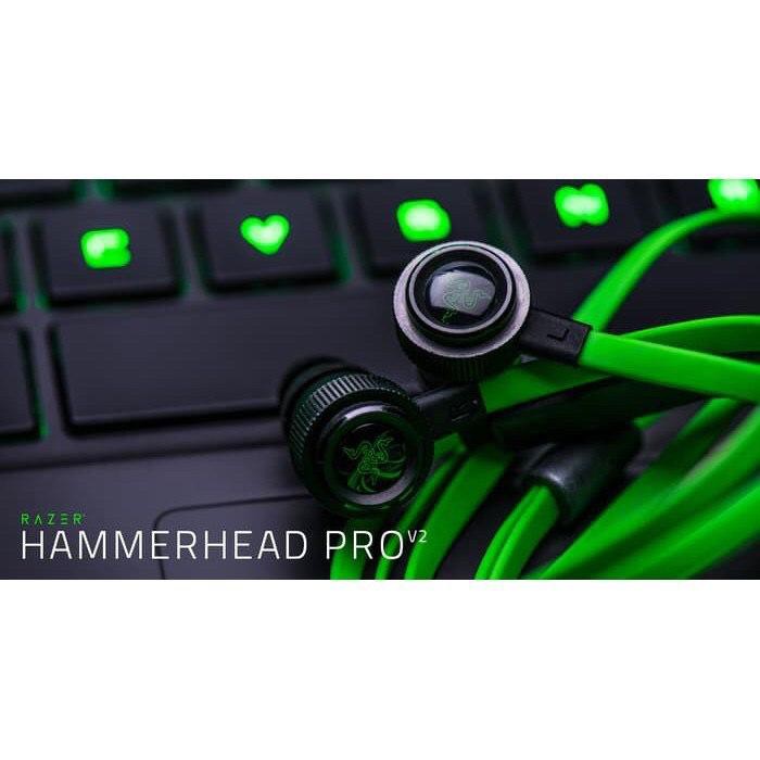 [GARANSI TERMURAH] Razer Hammerhead Pro V2 Headset Earphone Gaming Hammerhead