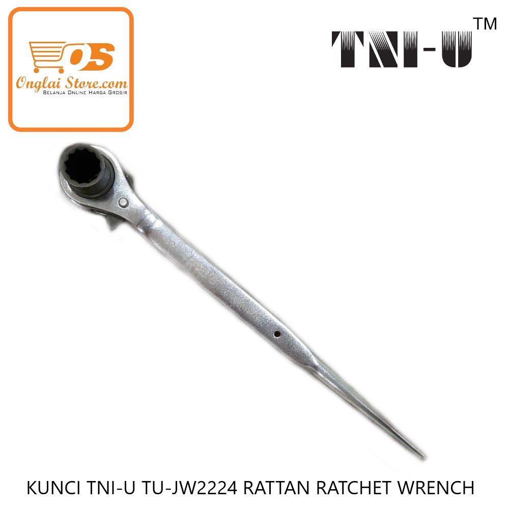 KUNCI TNI-U TU-JW2224  RATTAN RATCHET WRENCH  (HARGA SPESIAL)