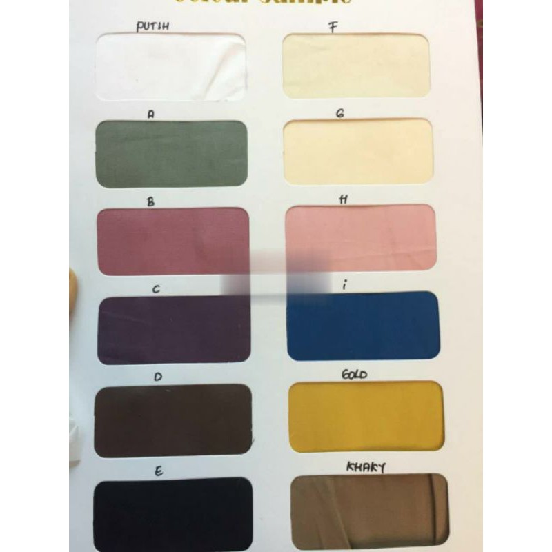 (POLOS) TOKAI SENKO KAIN KATUN JEPANG / JEPANG DESIGN