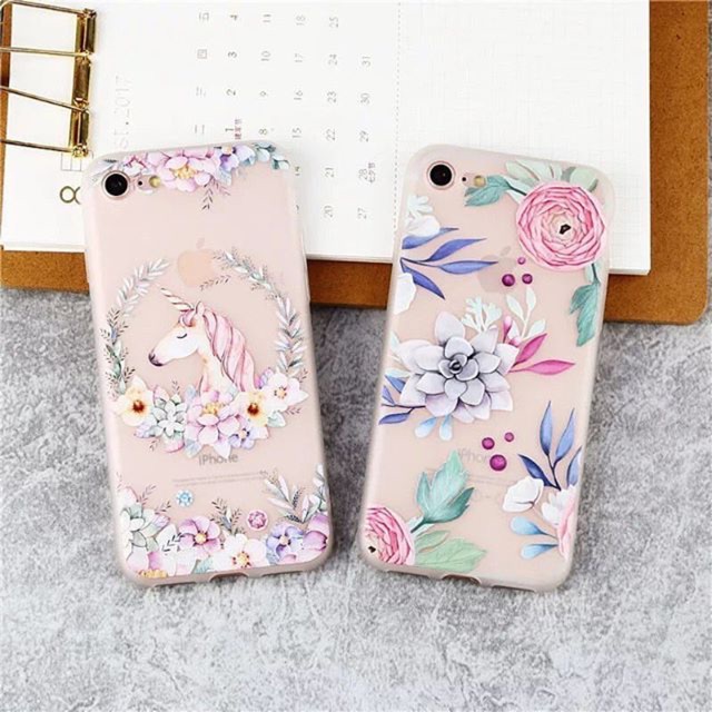 Flower Unicorn Case iPhone 6/6s iPhone 6+/6s+ iPhone 7 iPhone 7+
