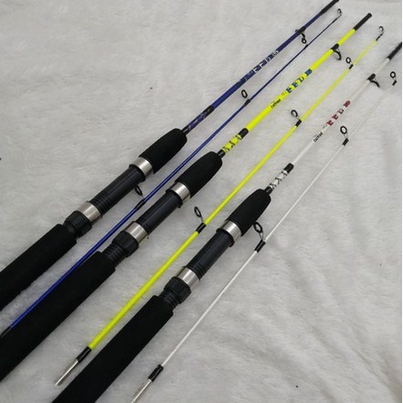 Joran Sambung 2 Catfish EEL Fiber Solid TERBARU