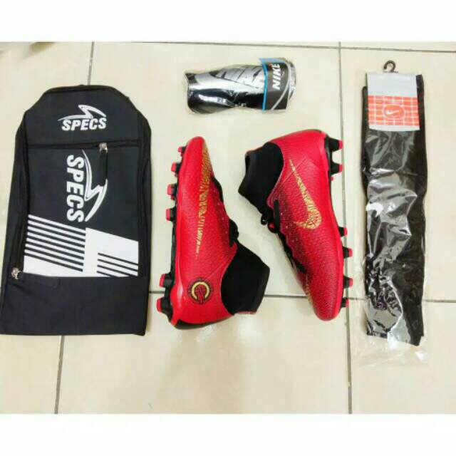 Sepatu Bola Boot Ortus Volt TF , Paket komplit Sepatu Bola Ortus Volt TF, Nike Mercurial Boot-7