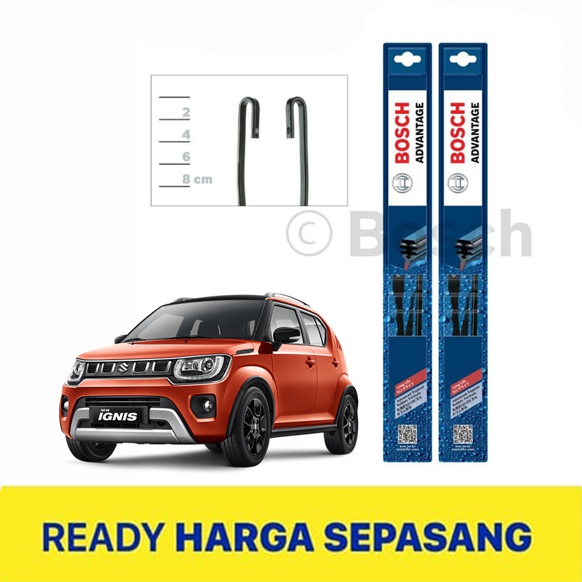 WIPER BLADE MOBIL SUZUKI IGNIS BOSCH ADVANTAGE 20&quot; - 18&quot;