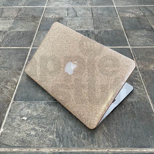 Macbook Case GLITTER GOLD