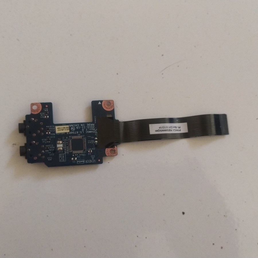 miniboard port jack audio laptop lenovo G475 G470