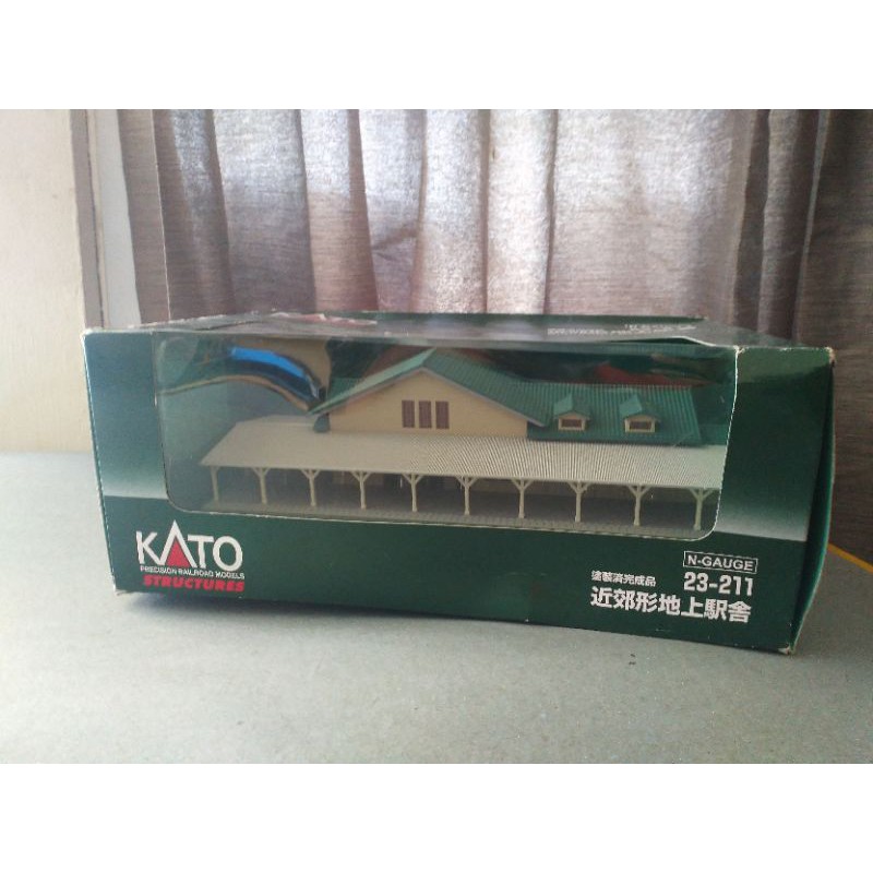miniatur kereta api stasiun skala N 150