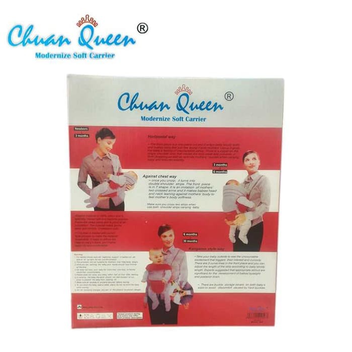 Chuan Queen [Modernize] Soft Baby Carrier / Gendongan Bayi