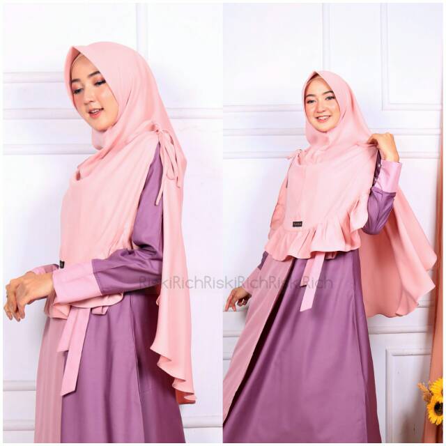 ASSHOFA Vol. 1 Madame Sexy Khimar Instan Premium By Riskirich