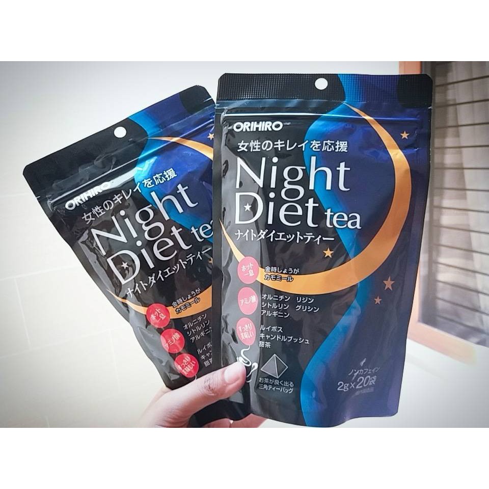 ORIHIRO NIGHT DIET TEA / Onaka Pill Japan 60 pill / Bantu bakar lemak & kempeskan perut