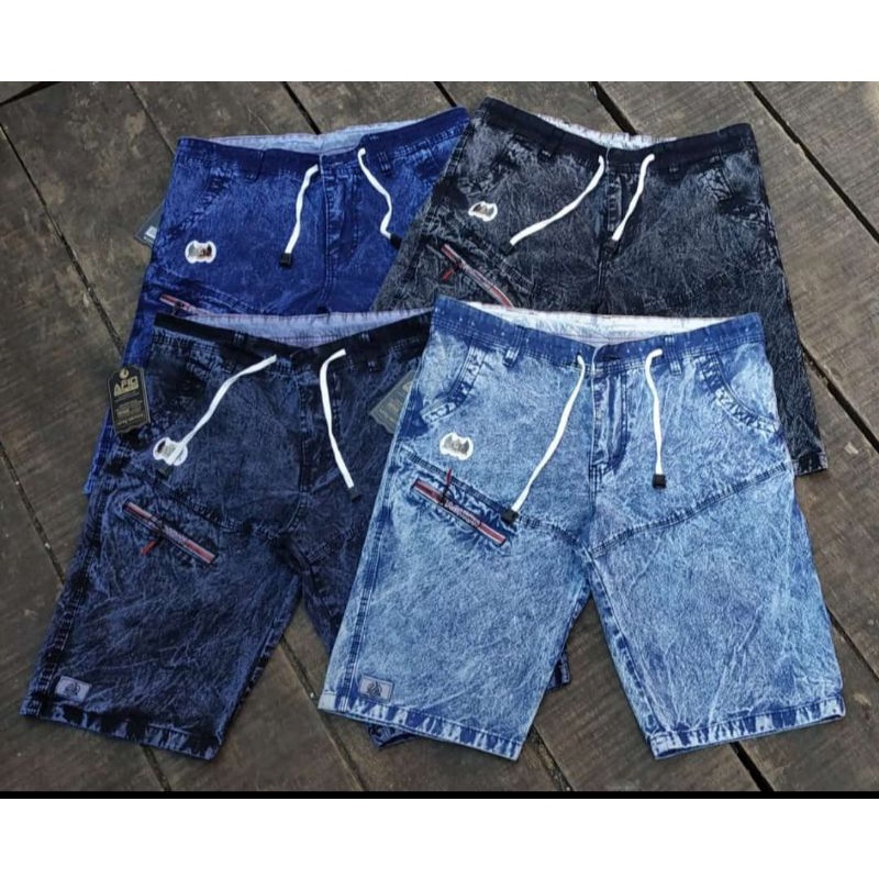 celana pendek atas lutut bahan twiel non stret ORIGINAL SCRABBLE PREMIUM