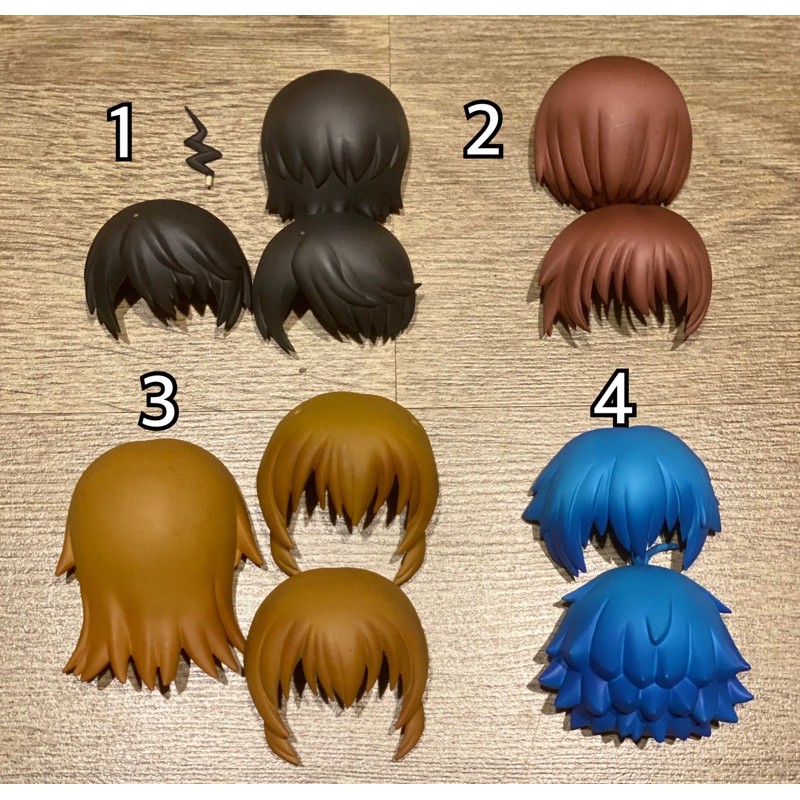 ORIGINAL JAPAN Nendoroid split hair rambut action figure toy mainan aoba seragaki