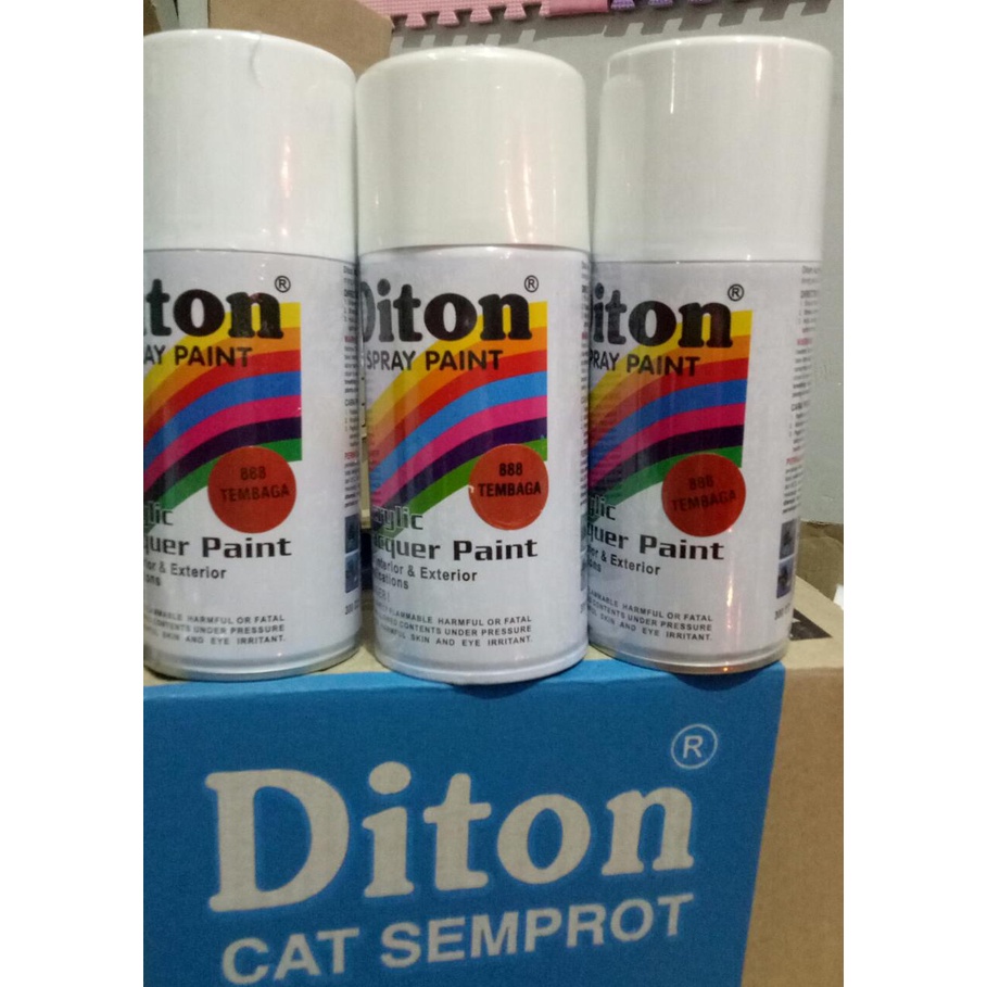 cat semprot pilok pilox diton tembaga 888 300cc