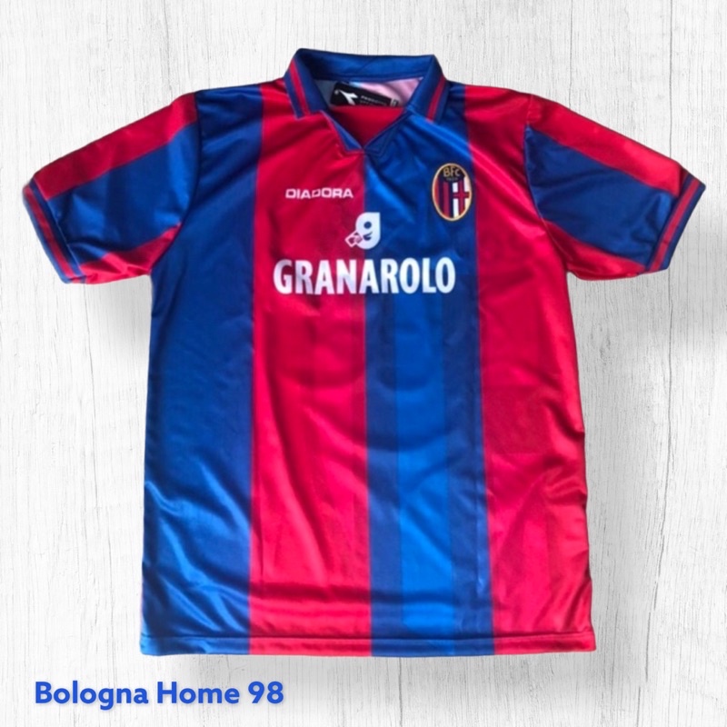 Jersey Retro Bologna 98 Roberto Baggio Grade Ori