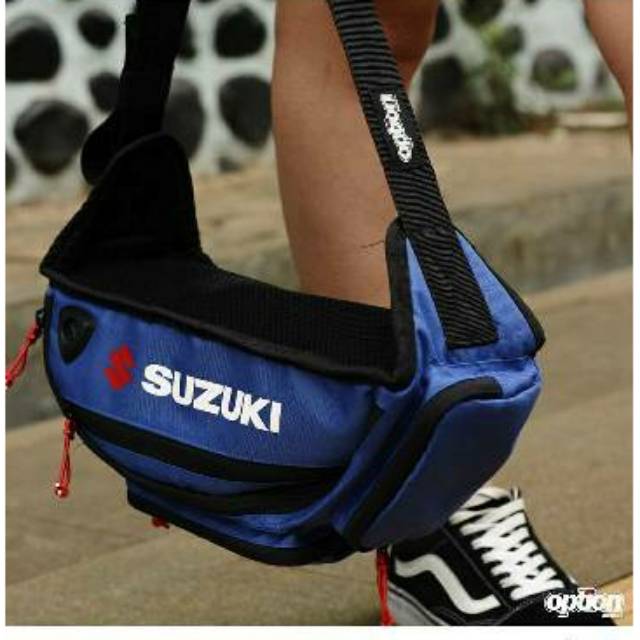tas weistbag slempang suzuki gsx skyawave hayate nex satria fu merk option merch