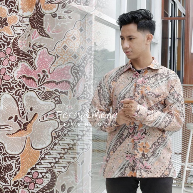 HN MODE 2 - Kemeja batik motif terbaru / kemeja batik modern / hem pesta / kantor