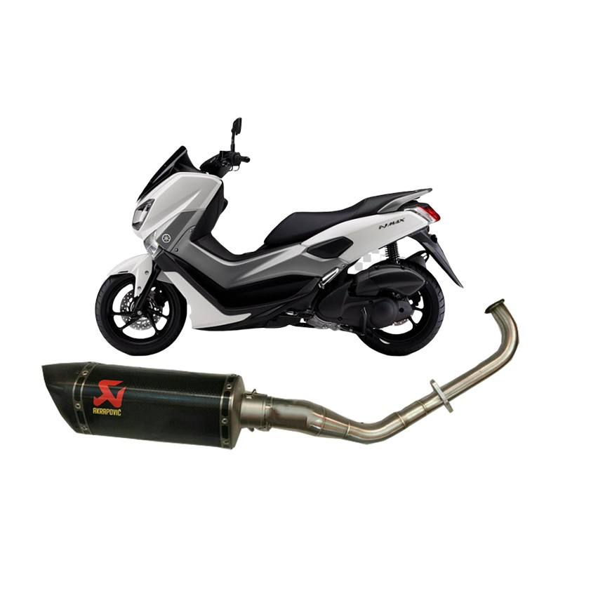 Knalpot Akrapovic Nmax 155 Fullsystem Ori Slovenia (Header R9)