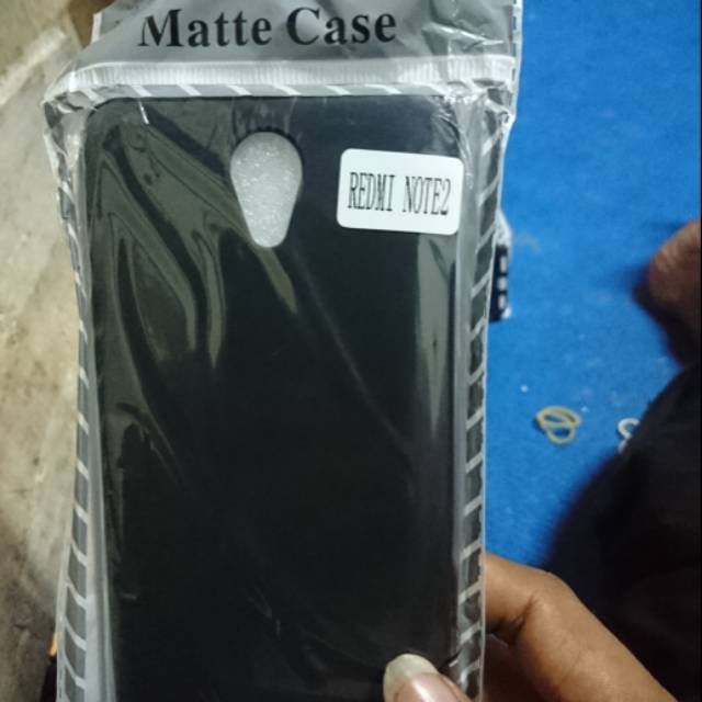 softcase black matte xiaomi redmi note 2