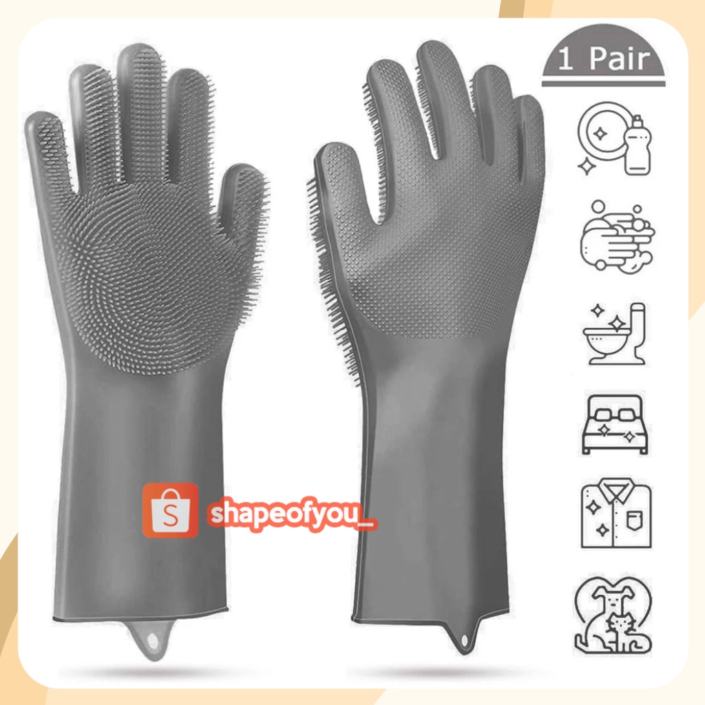 Sarung Tangan Multi Fungsi Cuci Piring Serbaguna Magic Cleaning Gloves