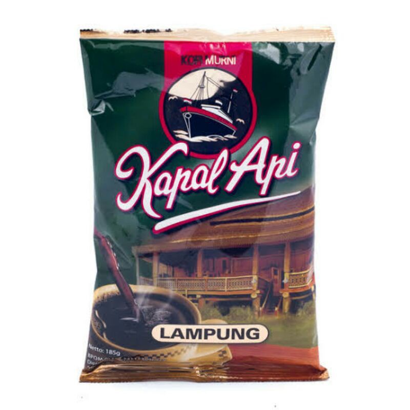 

Kopi Bubuk Kapal Api Lampung 185 Gram