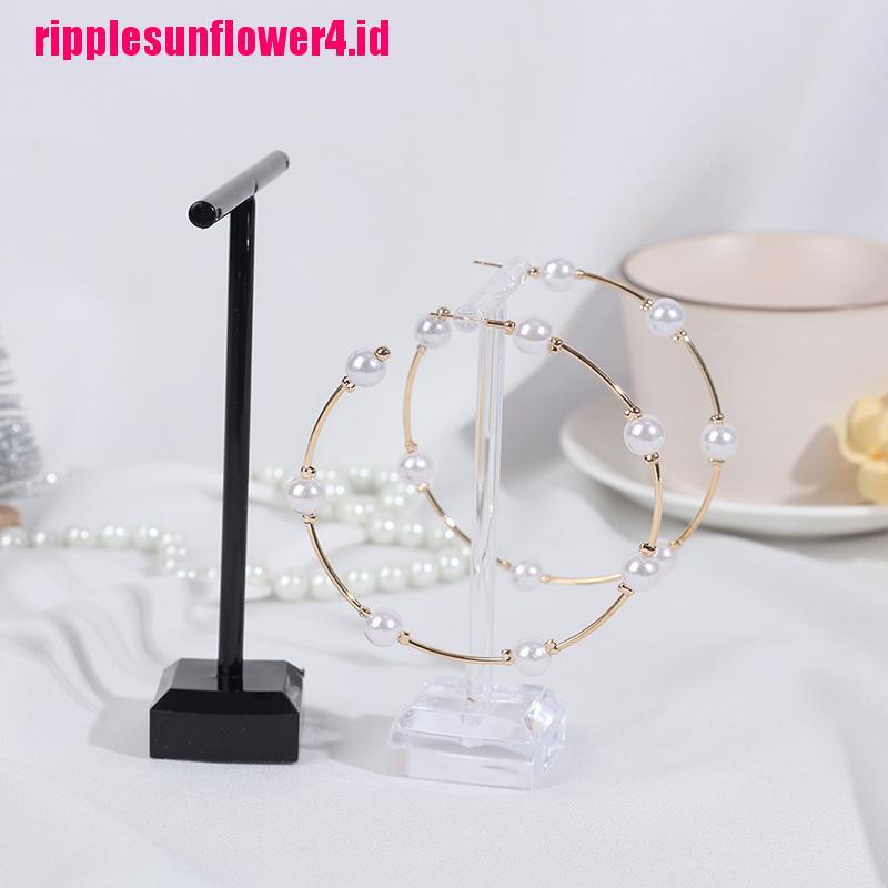 2pcs Stand Holder Display Perhiasan Anting Bahan Akrilik