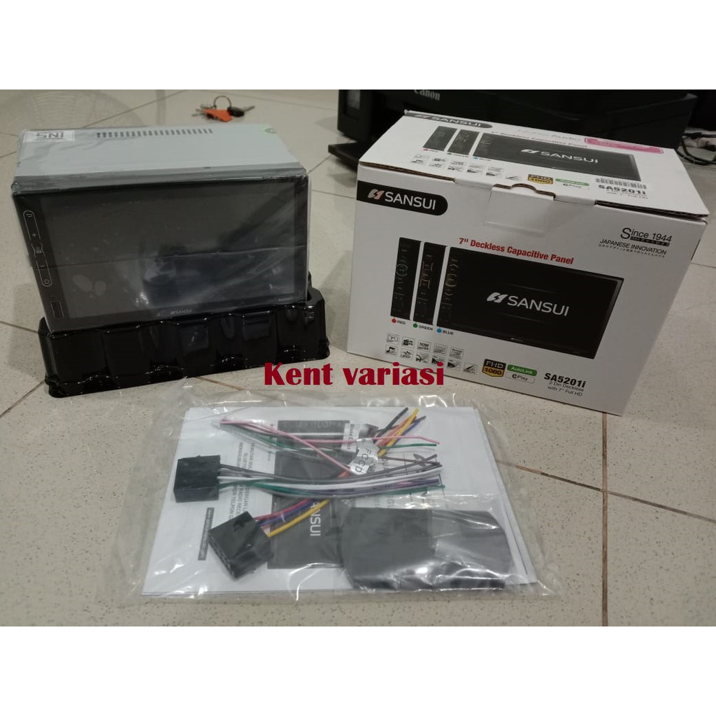 double din double dine sansui SA 5201i 7in mobil universal