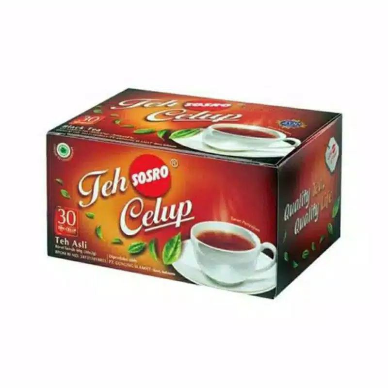 

Teh Celup Sosro (Isi 30pc @2gr) Kotak