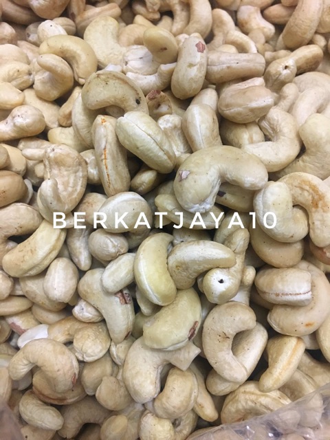 Murah KACANG MEDE Bagus 100 Gram Mete Mentah Utuh Cashew Nut Besar