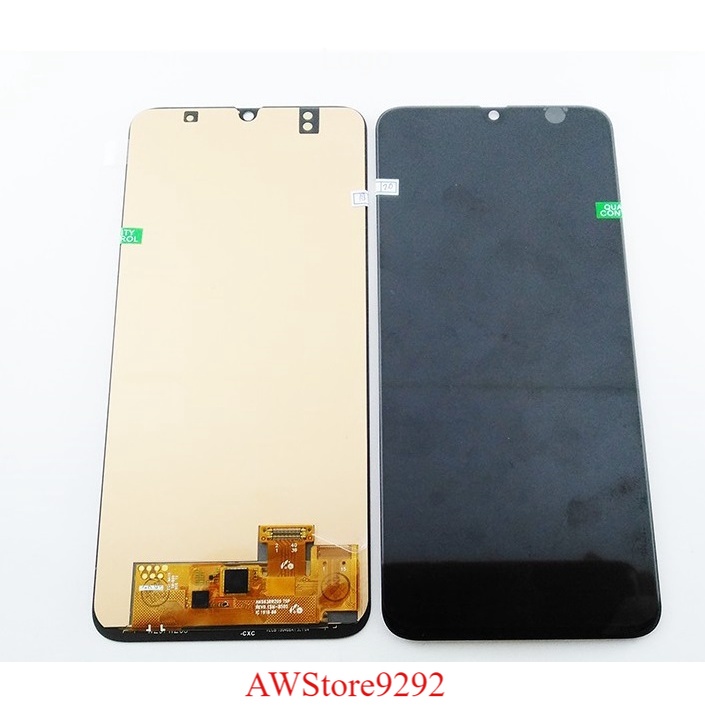 Layar Sentuh LCD TS Touchscreen Fullset Samsung A30 A50 A305 A505 OLED2 BLACK