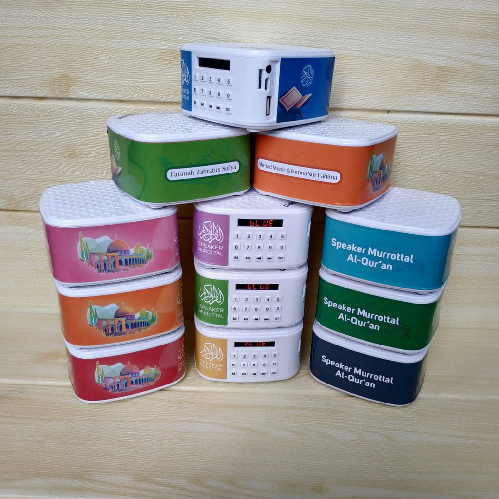 SPEAKER MUROTTAL SPIKER MUROTAL AL QURAN  BLUETOOTH Plus Chip 16GB Q600-1